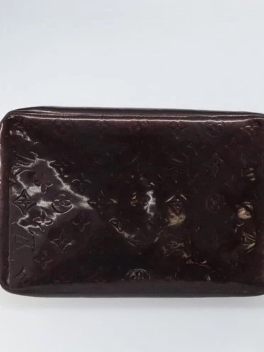 LOUIS VUITTON Monogram Vernis Bellevue GM Tote Bag Amarante M93589 Auth 162014 - Picture 5 of 16